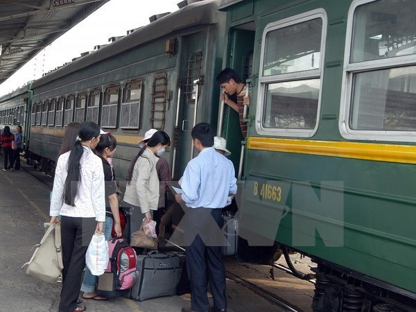 Ảnh chỉ có tính minh họa. (Nguồn: TTXVN) Đường sắt Hà Nội sắp bán 8.000 vé giá 10.000 đồng từ 14/6 ảnh 1