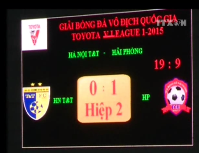 [Video] Vòng 9 V-League: HAGL gục ngã, Hà Nội T&T bị cầm chân ảnh 1