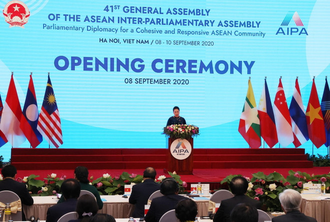 Bài phát biểu của Chủ tịch Quốc hội Nguyễn Thị Kim Ngân tại AIPA 41 ảnh 1