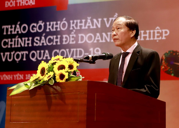 Tháo gỡ khó khăn về chính sách để DN vượt qua tác động do dịch ảnh 1