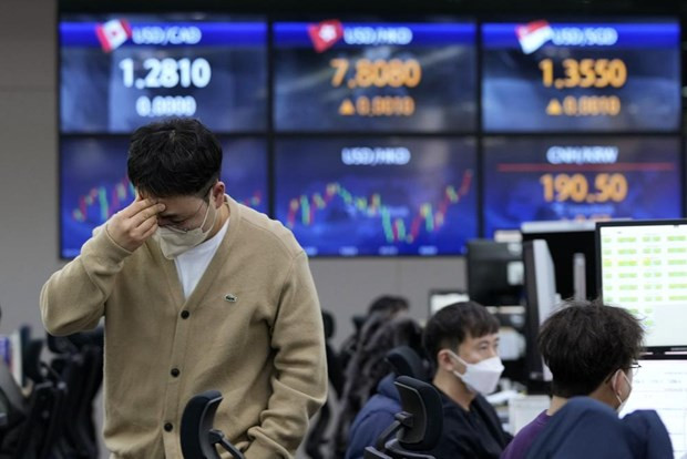 Các sàn giao dịch chứng khoán châu Á chốt phiên 8/3 trong sắc đỏ ảnh 1