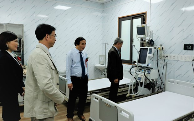 Cơ sở vật chất và máy móc tại Trung tâm Đột quỵ. (Ảnh: PV/Vietnam+) Người trẻ và trung niên chiếm khoảng 1/3 tổng số trường hợp đột quỵ ảnh 1
