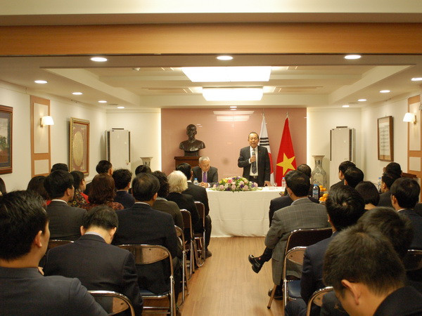 Phó Thủ tướng Trương Hòa Bình hội kiến Chủ tịch Quốc hội Hàn Quốc ảnh 4