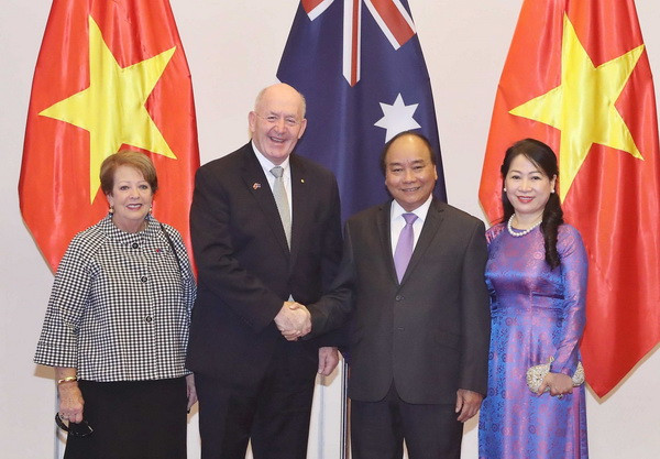 Thủ tướng Nguyễn Xuân Phúc hội kiến với Toàn quyền Australia ảnh 1