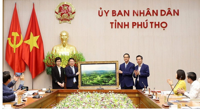 Phú Thọ: Gặp mặt Đoàn kiều bào tiêu biểu về dâng hương tại Đền Hùng ảnh 1