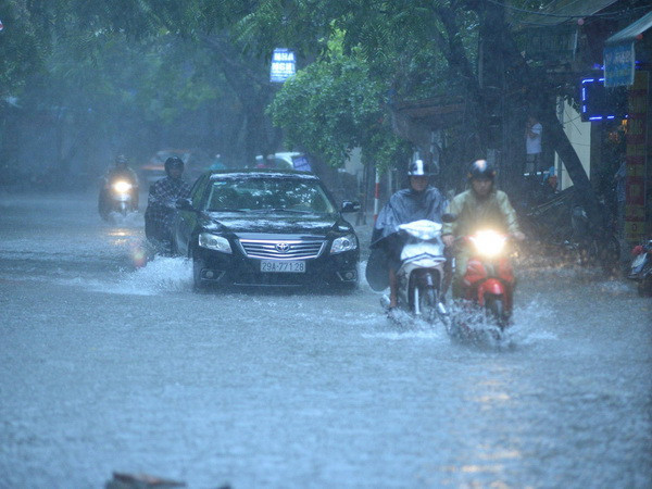 Bắc Bộ có mưa trên diện rộng, lũ trên các sông đang lên nhanh ảnh 1