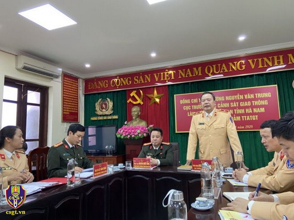 Thiếu tướng Nguyễn Văn Trung, Cục trưởng Cục Cảnh sát giao thông. (Nguồn: csgt.vn) Cảnh sát giao thông: Viết tiếp trang sử hào hùng của thế hệ đi trước ảnh 1