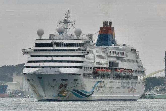 Du thuyền không được cập cảng Nhật Bản đã trở về Đài Loan ảnh 1