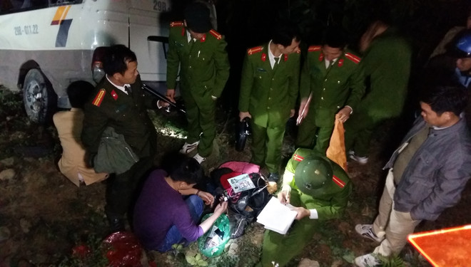 Xác định nguyên nhân ban đầu vụ xe khách lao xuống vực ở Lào Cai ảnh 1