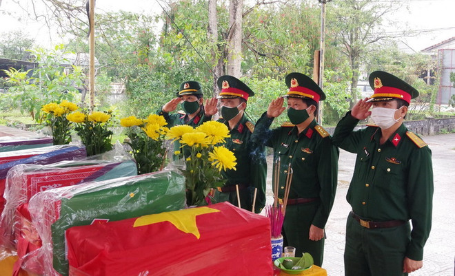 Quảng Trị: Tìm kiếm, quy tập 16 hài cốt liệt sỹ ở xã Vĩnh Sơn ảnh 1