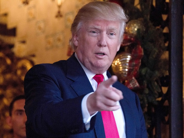 Tổng thống đắc cử Mỹ Donald Trump. (Nguồn: AFP/TTXVN) Ông Trump kêu gọi Mỹ "ngừng" điều tra cáo buộc Nga tấn công mạng ảnh 1