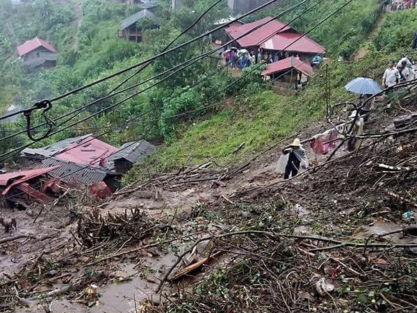 Lai Châu: Sạt lở đất kinh hoàng khiến 15 người thương vong ảnh 1