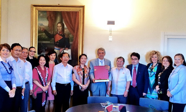 Quốc hội Việt Nam-San Marino trao đổi kinh nghiệm hợp tác ảnh 1