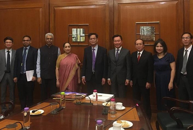 Đoàn đại biểu Đảng Cộng sản Việt Nam thăm và làm việc tại Ấn Độ ảnh 1