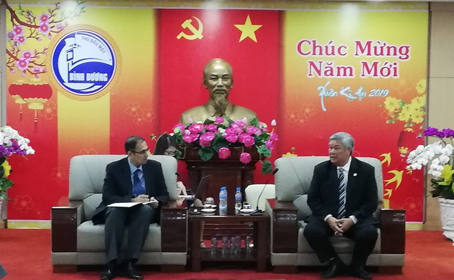 ADB xem xét hợp tác triển khai các dự án môi trường nước ở Bình Dương ảnh 1