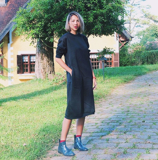 Mỹ nhân Việt gợi cảm và cá tính trong trang phục tối giản ảnh 6