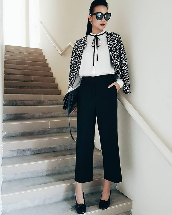 Mỹ nhân Việt gợi cảm và cá tính trong trang phục tối giản ảnh 4