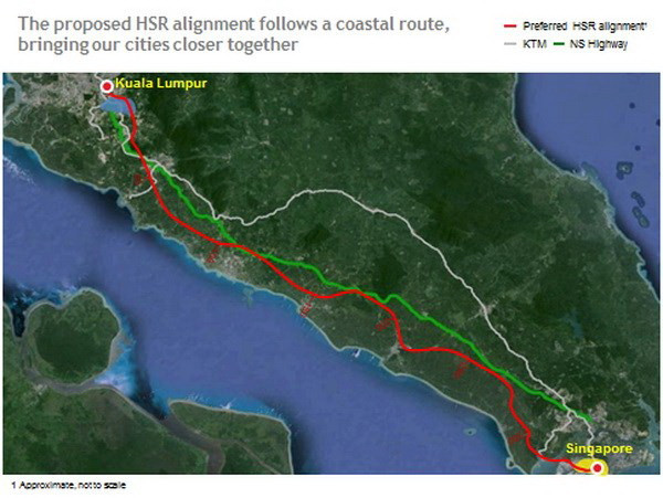 Singapore-Malaysia hoãn ký thỏa thuận dự án đường sắt cao tốc ảnh 1