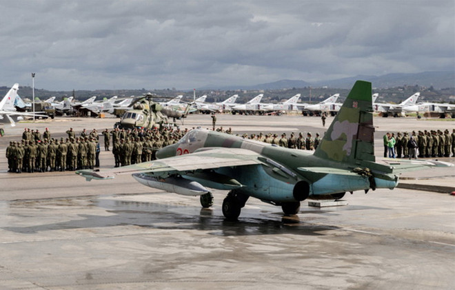 (Nguồn: syria.mil.ru) Nga vận chuyển khí tài tới căn cứ quân sự mới tại Syria ảnh 1