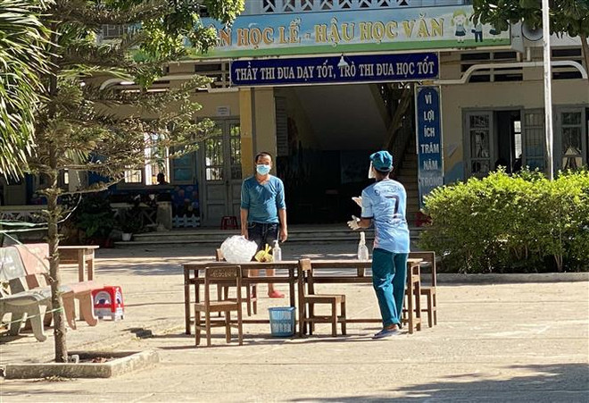 Ninh Thuận tập trung xử lý các ca bệnh phát sinh trong khu cách ly ảnh 1