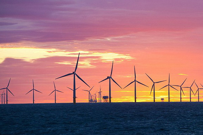 Anh xây dựng trang trại phong điện lớn nhất trên thế giới ảnh 1