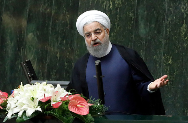 Tổng thống Hassan Rouhani bảo vệ thỏa thuận hạt nhân của Iran ảnh 1