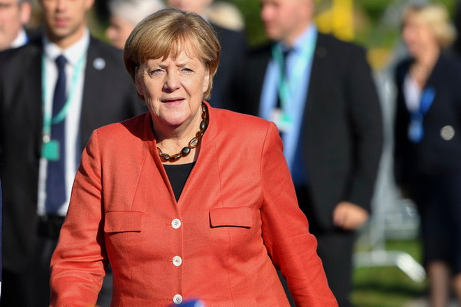 Thủ tướng Đức Angela Merkel. (Ảnh: THX/TTXVN) Thủ tướng Đức: Sẽ đàm phán lập liên minh với FDP và đảng Xanh ảnh 1