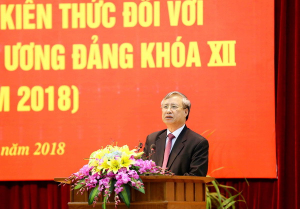 Bế giảng Lớp bồi dưỡng cho các Ủy viên BCH Trung ương Khóa XII ảnh 1