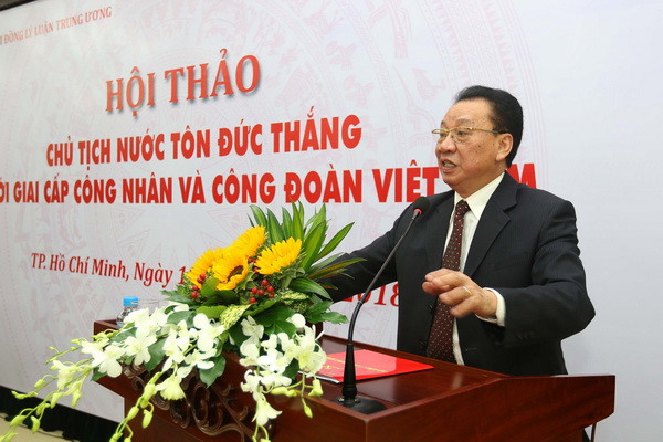 Chủ tịch Tôn Đức Thắng với giai cấp công nhân và Công đoàn Việt Nam ảnh 2