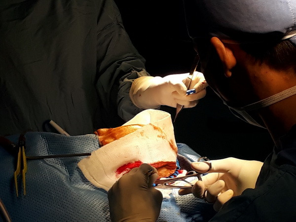 Vừa tham gia phẫu thuật, bác sỹ hiến máu hiếm cứu sống bệnh nhân ảnh 1