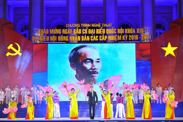 Sôi nổi các hoạt động chào mừng thành công của cuộc bầu cử ảnh 1