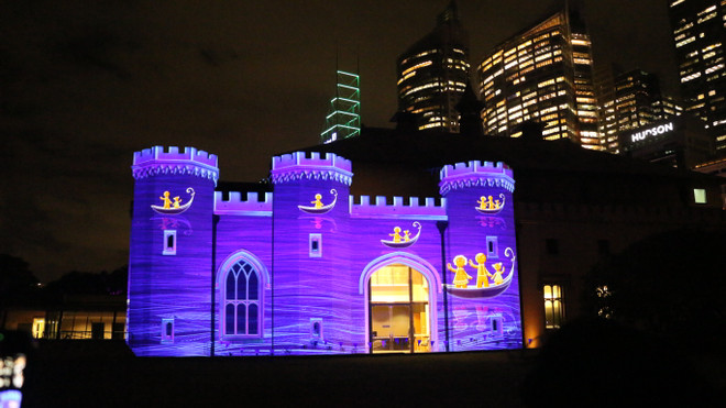 Lung linh sắc màu huyền ảo tại lễ hội “Noel Sydney” ảnh 1