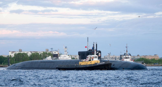 Nga: Tàu ngầm hạt nhân Knyaz Vladimir lần đầu phóng thử tên lửa Bulava ảnh 1
