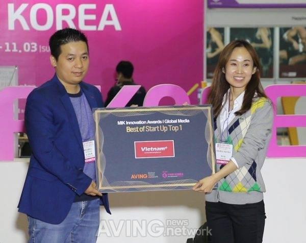 VietnamPlus trao giải cho startup xuất sắc tại hội chợ G-Fair 2019 ảnh 1