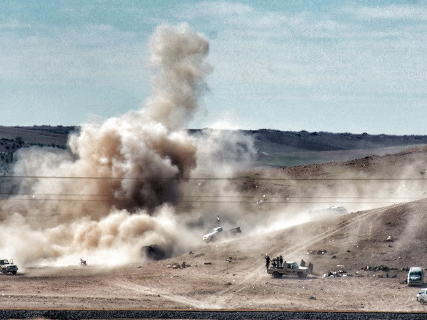 Lực lượng người Kurd cắt đứt tuyến tiếp vận tới Kobane của IS ảnh 1