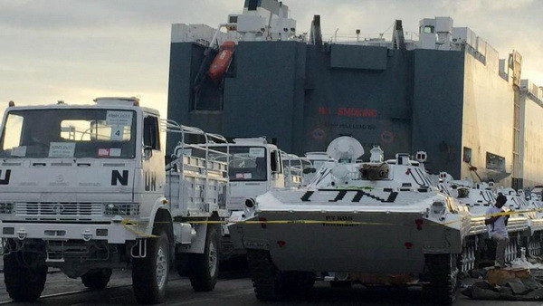 Kenya phát hiện lô vũ khí trái phép trên tàu chở hàng Na Uy ảnh 1