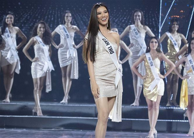 Nguyễn Trần Khánh Vân đăng quang Hoa hậu Hoàn vũ Việt Nam 2019 ảnh 2