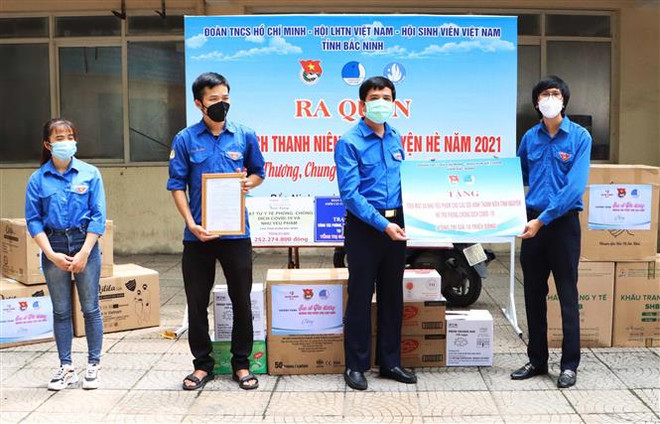 Thanh niên Bắc Ninh chung tay đẩy lùi dịch bệnh COVID-19 ảnh 2