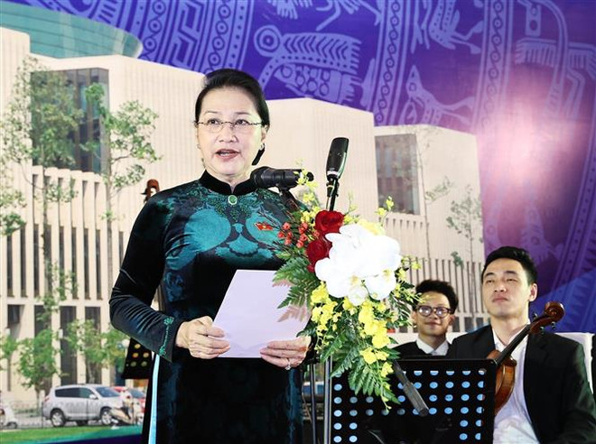 Chủ tịch Quốc hội chủ trì gặp mặt đại biểu Quốc hội khóa XIV ảnh 1