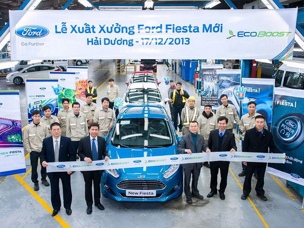 Ford xuất xưởng Fiesta trang bị động cơ EcoBoost ảnh 1