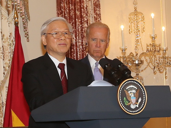 Tổng Bí thư Nguyễn Phú Trọng dự chiêu đãi của Chính quyền Hoa Kỳ ảnh 1