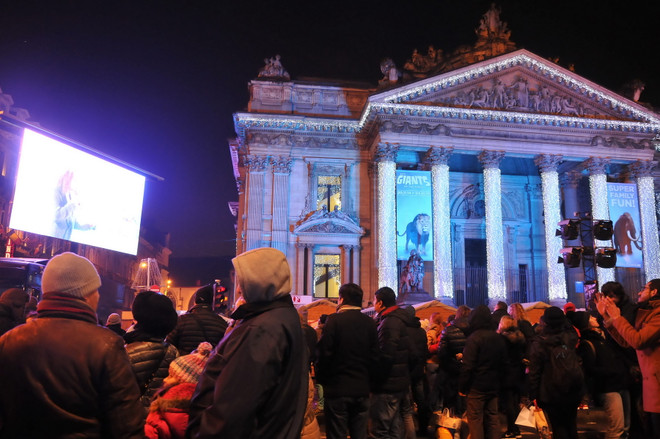 Thủ đô Brussels của Bỉ tưng bừng chào đón Năm mới 2015 ảnh 3