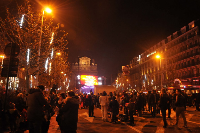 Thủ đô Brussels của Bỉ tưng bừng chào đón Năm mới 2015 ảnh 1