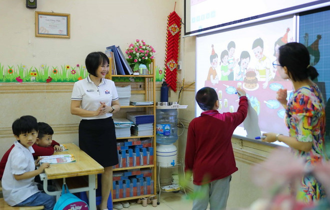 Hà Nội: Cô giáo Lê Thanh Hà hết lòng vì những “mầm xanh” đặc biệt ảnh 2