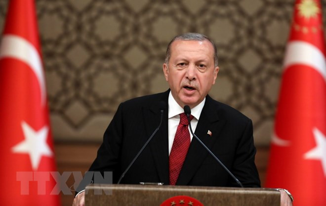 Tổng thống Erdogan tiếp tục được bầu làm chủ tịch AKP cầm quyền ảnh 1