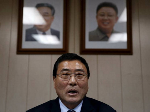 Đại sứ nhân quyền của Triều Tiên Ri Hung-sik. (Nguồn: Reuters) Triều Tiên sẵn sàng đối thoại, hợp tác về vấn đề nhân quyền ảnh 1