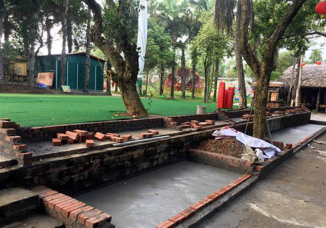 Đóng cửa, tháo dỡ khu sinh thái vi phạm quy hoạch Di tích Đền Hùng ảnh 1