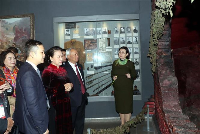 Chủ tịch Quốc hội Nguyễn Thị Kim Ngân hội kiến Thủ tướng Belarus ảnh 2