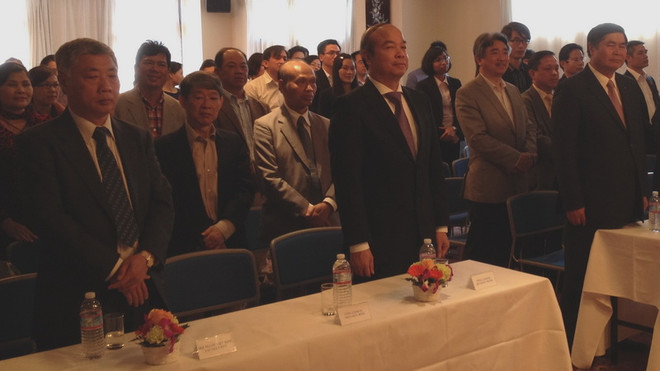 Míttinh kỷ niệm 40 năm Ngày thống nhất đất nước tại Nhật Bản ảnh 1