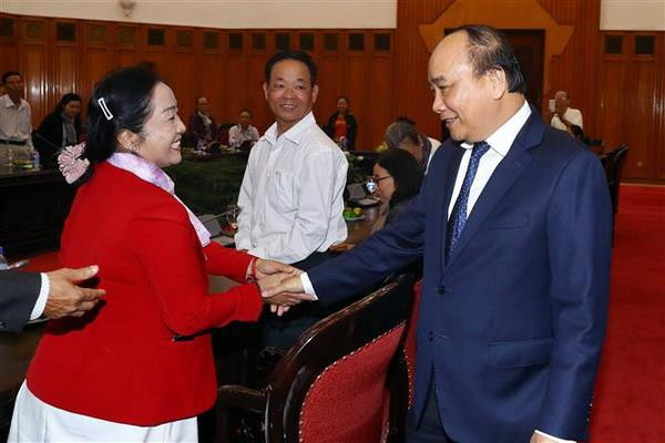 Thủ tướng tiếp đoàn đại biểu người có công quận Hải Châu ảnh 1